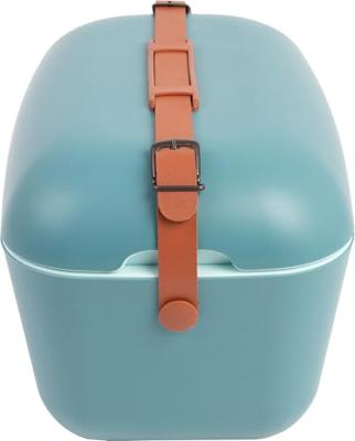 Polarbox Koelbox met Schouderband - Marineblauw Mustard - 20 Liter