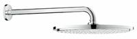 Regendoucheset GROHE Rainshower Cosmopolitan Metal 31 cm met Wandarm Supersteel - thumbnail