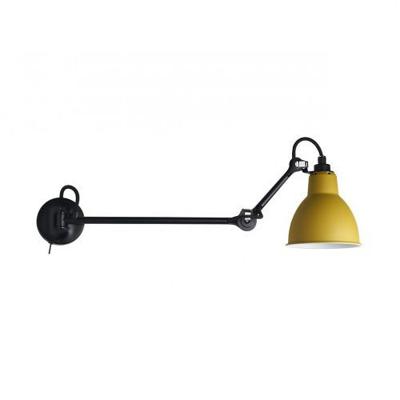 DCW Editions Lampe Gras N204 L 40 Round Wandlamp - Geel DCW Editions Lampe Gras N204 L 40 Round Wandlamp - Geel