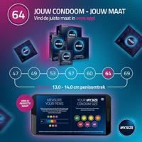 My Size - Natural Latex Condom 64 Width 3 St. - thumbnail