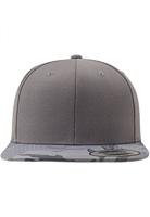 Flexfit FX6089CV Camo Visor Snapback - Silver/Silver Camo - One Size - thumbnail