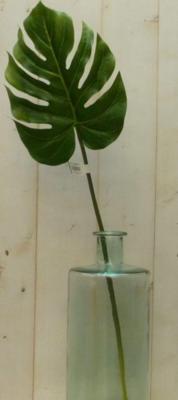 Kunst monsteratak met los groen blad Warentuin Mix - Warentuin mix