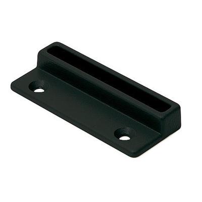 DX Sluitplaat tbv raamsluiting - mat zwart