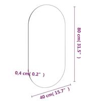 VidaXL Spiegel 80x40 cm glas - thumbnail