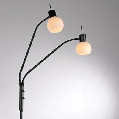 Just Light Zwarte vloerlampLoki 2-lichts - 12158-18