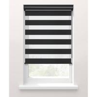 Fenstr Duo rolgordijn Planos lichtdoorlatend - 15048 zwart - thumbnail