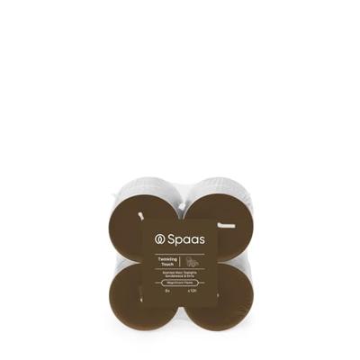 Spaas Maxi Geurtheelichten Blokverpakking X8 10u - Twinkling Touch Spaas Maxi Geurtheelichten Blokverpakking X8 10u - Twinkling Touch