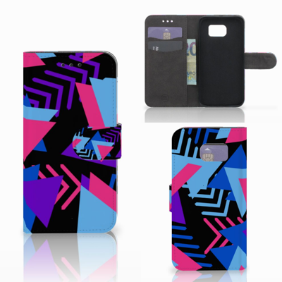 Samsung Galaxy S6 | S6 Duos Bookcase Funky Triangle