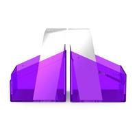 Ultimate Guard Boulder 100+ Clear - Amethyst - thumbnail