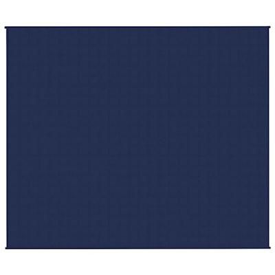 Verzwaringsdeken 220x260 cm 15 kg stof blauw Verzwaringsdeken 220x260 cm 15 kg stof blauw