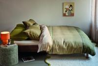 Beddinghouse Beddinghouse Dekbedovertrek Carter Groen 140x200/220 cm - thumbnail