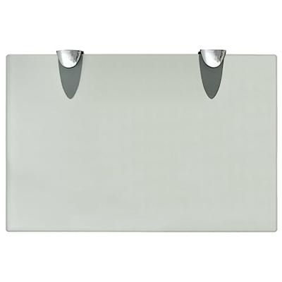 VidaXL Zwevend schap 30x20 cm 8 mm glas