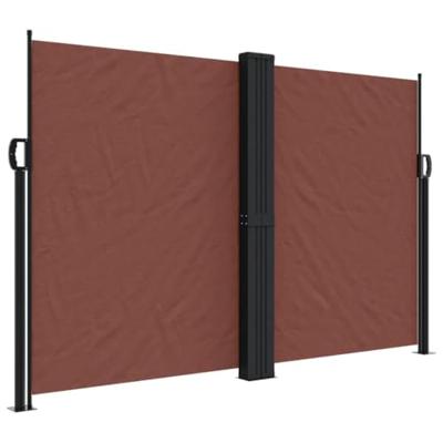 VidaXL Windscherm uittrekbaar 160x1000 cm bruin