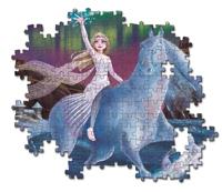 Clementoni legpuzzel super color glowing lights - frozen ii, 104st. - thumbnail