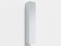 Kolomkast KAYLA 1 deur 160 cm wit/hoogglans wit - thumbnail