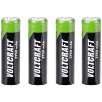 VOLTCRAFT HR06 Oplaadbare AA batterij (penlite) NiMH 2750 mAh 1.2 V 4 stuk(s) - thumbnail