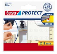 Anti-slip en geluiddempers tesa® Protect rond Ø8mm transparant 28 stuks - thumbnail