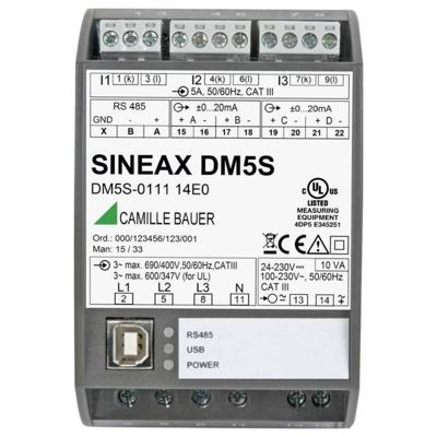 Camille Bauer SINEAX DM5S Netwerkanalyser