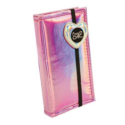 Clementoni crazy chic portemonnee roze met make-up