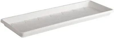 Elho barcelona balkonbak schotel 40 cm wit Elho barcelona balkonbak schotel 40 cm wit