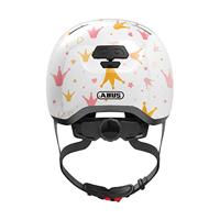 Abus helm skurb kid white crowns s 45-50cm - thumbnail