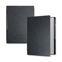 Lunso ReMarkable Paper Pro hoes - Vegan Saffiano Leren sleepcover - Zwart - thumbnail