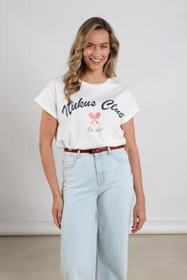 Nukus T-Shirt Pippa | White