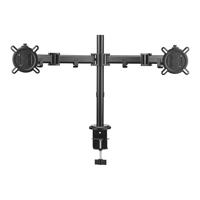 One For All Smart Dual black Monitor-tafelbeugel 33 cm (13) - 81,3 cm (32) Zwart In hoogte verstelbaar, Kantelbaar en roteerbaar, Zwenkbaar - thumbnail