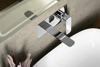 Wastafelmengkraan Inbouw Sapho Spy 1-hendel Uitloop Recht 19 cm Chroom Sapho - thumbnail