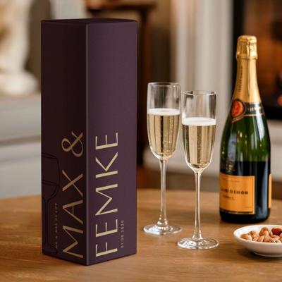 Champagne doos bedrukken - Cadeauverpakking