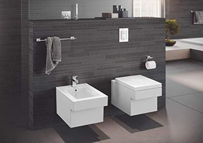 GROHE Essentials Cube Handdoekhouder - 60cm - chroom 40509001 GROHE Essentials Cube Handdoekhouder - 60cm - chroom 40509001