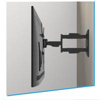 Cavus wme102 full motion single tv muurbeugel vanaf 23 inch schermen zwart - thumbnail