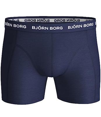 Bjorn Borg boxershorts cotton stretch 3-pack blauw