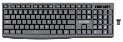 Activejet Draadloos toetsenbord K-3803SW stroomvoorziening via 1 x AAA-batterij 1 5 V