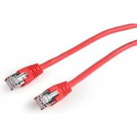 S/FTP Cat6A patchkabel LSZH, rood 10 meter - thumbnail