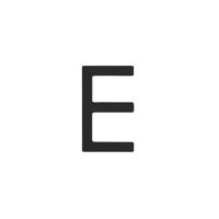 Intersteel Huisletter ENumbra 10cm zwart - 0023.402605 - thumbnail