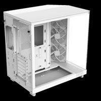 Mid-Tower Case - NZXT - H6 Flow - Dubbele kamer - Luchtkoeling - Wit - thumbnail