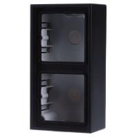 JUNG LS 582 A SWM opbouwrand 2 voudig gesloten N LS990 grafiet mat zwart