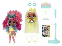 LOL Surprise Tweens Surprise Swap Fashion Doll - Curls-2- Crimps Cora - 1 Tweens-pop 17 cm, 1 mini-stylinghoofd en accessoires - thumbnail
