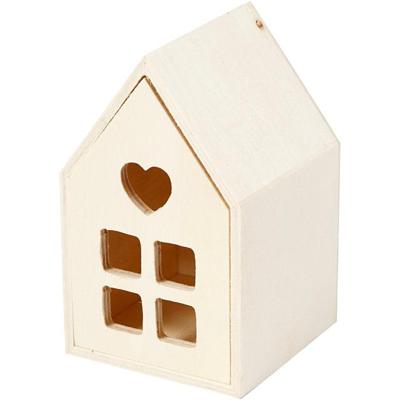 Creativ Company Https://www.cchobby.nl/huis-met-lade-h-10-8-cm-d-6-8-cm-b-6-8-cm-1-stuk