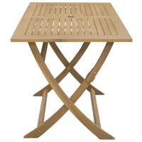 Tuintafel inklapbaar 120x70x75 cm massief acaciahout - thumbnail