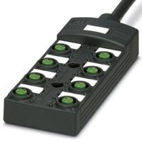 Phoenix Contact SACB-8/ 8-L- 5,0PUR SCO P 1452699 Passieve sensor/actorbox M12-verdeler met kunststof schroefdraad 1 stuk(s) - thumbnail