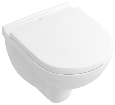 Villeroy & Boch O.novo combipack - met wandcloset - Compact en zitting - met softclose en quick release wit 5688h101