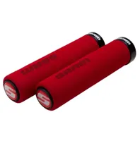 SRAM grips locking grips rubber foam red/black - thumbnail