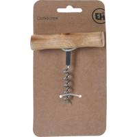 Excellent Houseware kurkentrekker met houten handvat - thumbnail