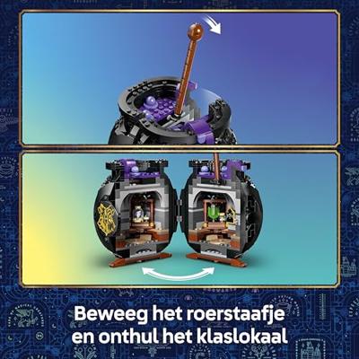 LEGO Harry Potter ketel met geheim toverdrankenlokaal 76464