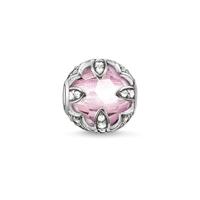 Sieraad Dames Thomas Sabo K0108-640-9 Zilverkleurig Roze 1,1 cm - thumbnail