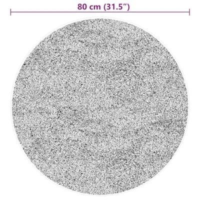 VidaXL Vloerkleed huarte laagpolig zacht wasbaar ø 80 cm crème VidaXL Vloerkleed huarte laagpolig zacht wasbaar ø 80 cm crème