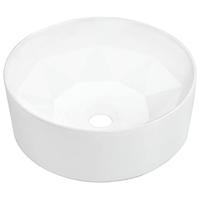 VidaXL Wastafel 36x14 cm keramiek wit - thumbnail