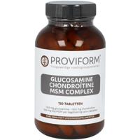 Proviform Glucosamine chondroitine complex MSM 120 Tabletten - thumbnail
